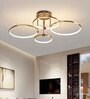 Fame Gold LED Smart Voice Assist Chandelier