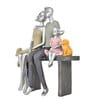 Family Bond Grey Resin Figurine