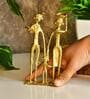 Family first Gold Brass Figurine