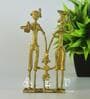 Family first Gold Brass Figurine