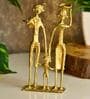 Family first Gold Brass Figurine