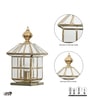 Fanala Brass And Glass Outdoor Light