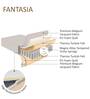 Fantasia 8 Inches Bonnell Spring Single Size Mattress with SrtX Technology