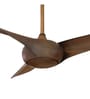Fanzart  Feather 54'' Ceiling Fan With 3 x ABS Blades BLDC Motor & Remote Control (Brown)