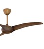 Fanzart  Feather 54'' Ceiling Fan With 3 x ABS Blades BLDC Motor & Remote Control (Brown)