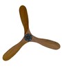 Fanzart  Mica 52" Ceiling Fan With 3 x Blades BLDC Motor & Remote Control (Dark Brown)
