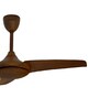 Fanzart Alpha 42" Ceiling Fan with Leather ABS Blades & Optional Remote Control Integration (Brown)