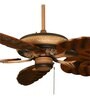 Fanzart Basil 48" Ceiling Fan with 5 x Wooden Blades & Optional Remote Integration (Beige)