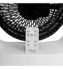Fanzart Buddy Table Fan with 3D oscillation & Remote Control (Black & White)