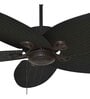 Fanzart Caribbean 52'' Ceiling Fan With 5 x Blades & Optional Remote Integration (Coffee Brown)