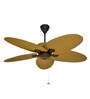 Fanzart Caribbean 52'' Ceiling Fan With 5 x Blades Optional Remote Integration (Coffee Brown)