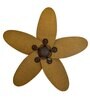 Fanzart Caribbean 52'' Ceiling Fan With 5 x Blades Optional Remote Integration (Coffee Brown)