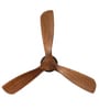 Fanzart Cherry 52" Ceiling Fan With 3 x Blades & Optional Remote Integration (Coffee Brown)