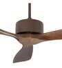 Fanzart Cherry 52" Ceiling Fan With 3 x Blades & Optional Remote Integration (Coffee Brown)