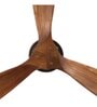 Fanzart Cherry 52" Ceiling Fan With 3 x Blades & Optional Remote Integration (Coffee Brown)