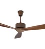 Fanzart Cherry 52" Ceiling Fan With 3 x Blades & Optional Remote Integration (Coffee Brown)