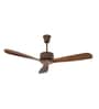 Fanzart Cherry 52" Ceiling Fan With 3 x Blades & Optional Remote Integration (Coffee Brown)