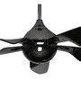 Fanzart Dark Knight 48  Ceiling Fan with 5 x ABS With Optional Remote Control Integration (Black)