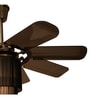 Fanzart Dark Shadow 42" Ceiling Fan With 8 x ABS Blades LED light & Remote Control (Antique Brass)