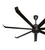 Fanzart Grand Master 80" Ceiling Fan HVLS Fan With 7 x Blades BLDC Motor & Remote Control (Matte Black)