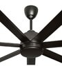 Fanzart Grand Master 80" Ceiling Fan HVLS Fan With 7 x Blades BLDC Motor & Remote Control (Matte Black)