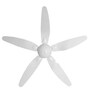 Fanzart Knight- 48  Ceiling Fan With ABS Blades & Optional Remote Control Integration (Glossy White)