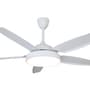 Fanzart Marvel 54" Ceiling Fan with 5 x ABS blades with Mutli Coloured LED and Remote Control (White)