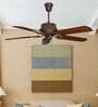 Fanzart Monarch 52" Ceiling Fan in Handcrafted Wood blades Optional Remote Integration (Grey)