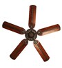 Fanzart Monarch 52" Ceiling Fan in Handcrafted Wood blades Optional Remote Integration (Grey)