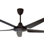 Fanzart Race 52" Ceiling Fan With 5 x ABS Blades & Optional Remote Control Integration (Matte Brown)
