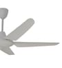 Fanzart Race 52" Ceiling Fan With 5 x ABS Blades & Optional Remote Control Integration (Matte White)