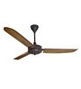 Fanzart Trojan 56'' Ceiling Fan With 3 x ABS Blades & Optional Remote Integration (Antique Dark Brown)