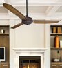 Fanzart Trojan 56'' Ceiling Fan With 3 x ABS Blades & Optional Remote Integration (Antique Dark Brown)