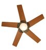 Fanzart Twister 52"Ceiling Fan With 5 x Blades & Remote Control (Antique Brass)