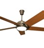 Fanzart Twister 52"Ceiling Fan With 5 x Blades & Remote Control (Antique Brass)