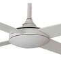 Fanzart Vienna 52" Ceiling Fan With 4 x Blades & Optional Remote Control Integration (White)