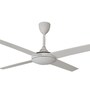 Fanzart Vienna 52" Ceiling Fan With 4 x Blades & Optional Remote Control Integration (White)