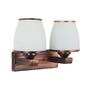 Bristol Wooden Wall Mounted Uplight Sconce (Brown)