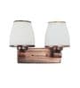 Bristol Wooden Wall Mounted Uplight Sconce (Brown)