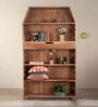 Farma Solid Wood Bookshelf In Natural Colour