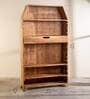 Farma Solid Wood Bookshelf In Natural Colour