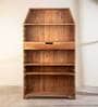 Farma Solid Wood Bookshelf In Natural Colour