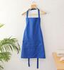 Farmhouse Blue Cotton Apron