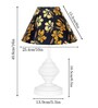 Farmhouse Matt Table Lamp , White Modern Bedside Lamp