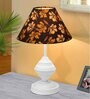 Farmhouse Matt Table Lamp , White Modern Bedside Lamp