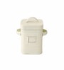 Farmhouse 900ml  White Tin Storage Jar