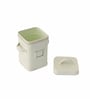Farmhouse 900ml  White Tin Storage Jar