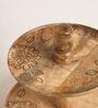 Farmhouse Wooden Cake Stand