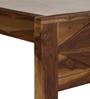 Farrow Solid Wood King Size Bed In Rustic Teak Finish