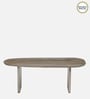 Farum Mango Wood Coffee Table In White Bleach Finish